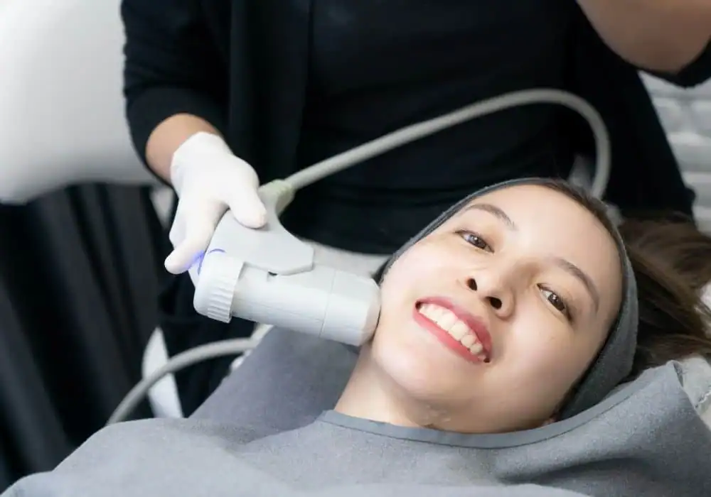 HIFU treatment Marlborough in progress