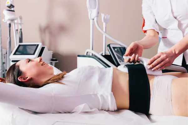 woman having body sculpting to help improve her body image and her mental health Marlborough