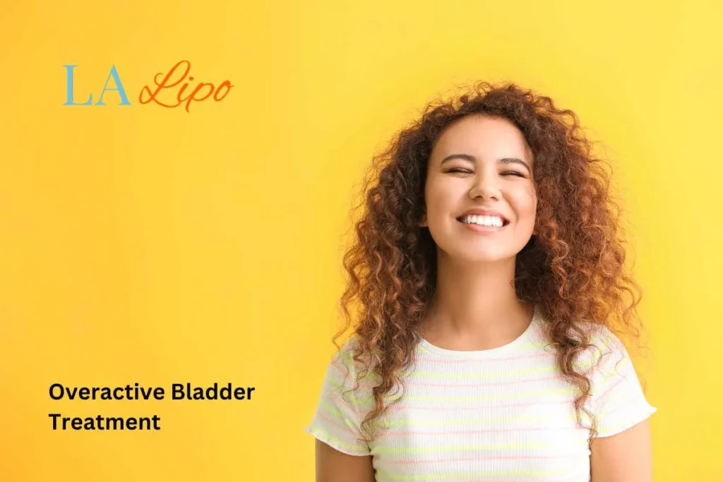woman smiling about overactive bladder treatment Marlborough solutions