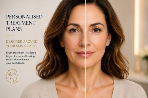 Before and after results of Collagen Lift Therapy Marlborough
