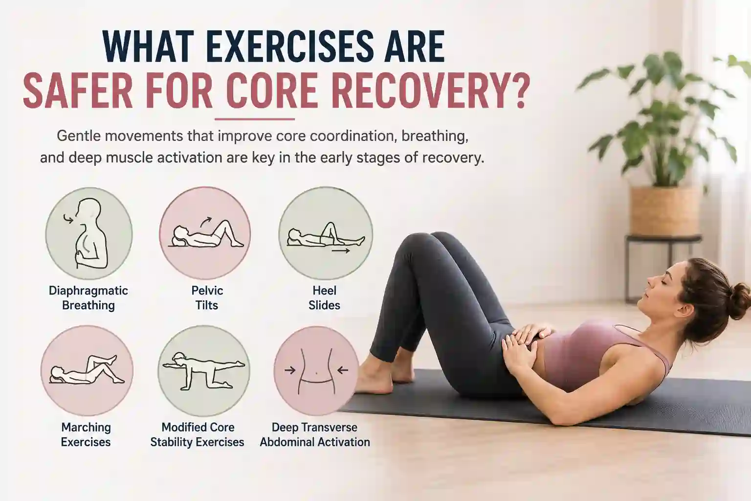 What Exercises Are Safer for Core Recovery Marlborough